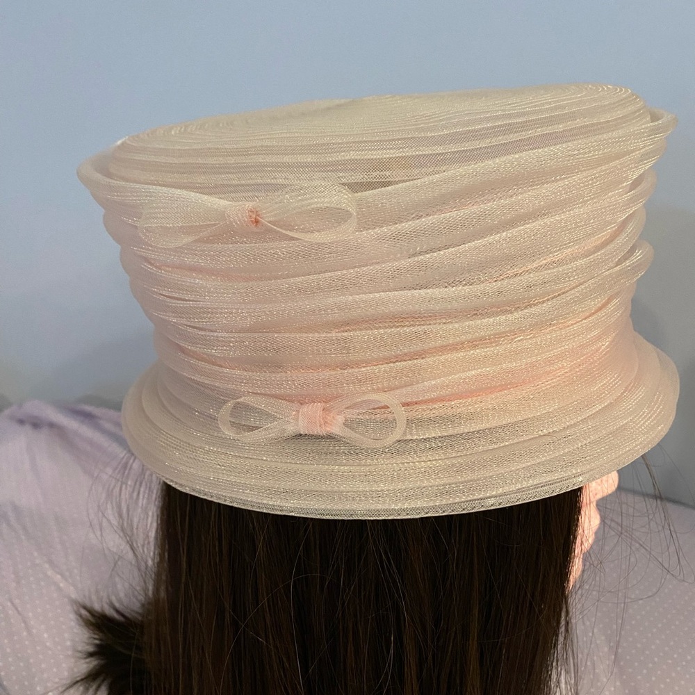 Elegant Light Pink Women's Hat